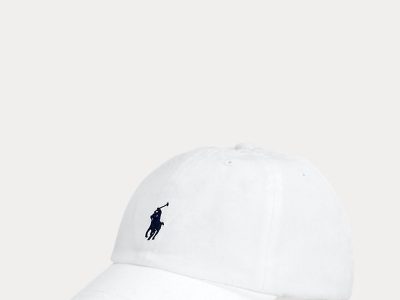 The Iconic Cotton Chino Ball Cap Boys/Girls- White