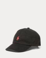 The Iconic Cotton Chino Ball Cap Boys/Girls-Black