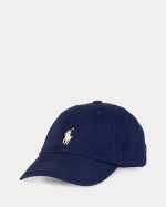 The Iconic Cotton Chino Ball Cap Baby-Navy
