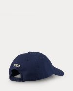 The Iconic Cotton Chino Ball Cap Baby-Navy - Image 2