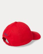The Iconic Cotton Chino Ball Cap Baby-RL2000 Red - Image 2
