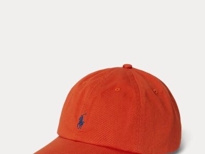 The Iconic Cotton Chino Ball Cap Boys/Girls-College Orange