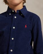 Cotton Corduroy Shirt-Newport Navy - Image 2