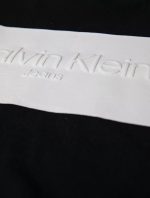 C46-07-1239-00S8 Boys Contrast Logo Graphic Classic T-shirt - Black #LX001165-001 - Image 2