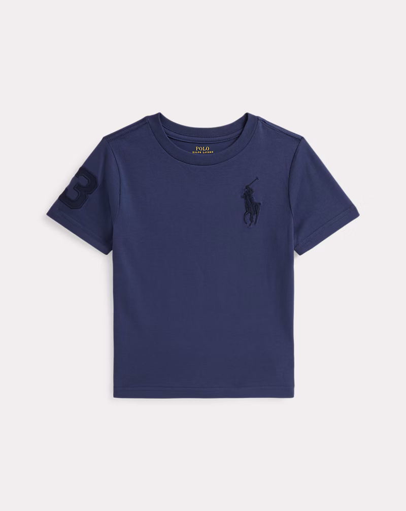 s7-AI322832907503_lifestyle Big Pony Cotton Jersey Tee Toddler/Kid Boys-Light Navy - Image 1