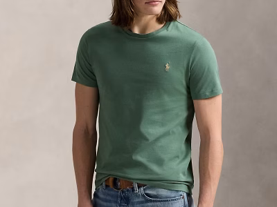 Jersey Crewneck T-Shirt-All Fits(Classic)-Fatigue