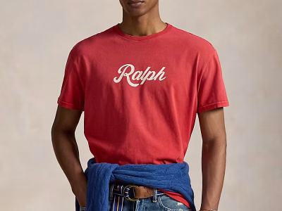 The Ralph Logo T-Shirt-New Brick