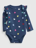 READYSTOCK Baby Mix and Match Ruffle Bodysuit - night