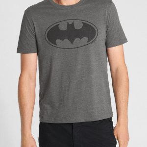 READYSTOCK Gap | DC™ Batman Graphic T-Shirt - charcoal heather