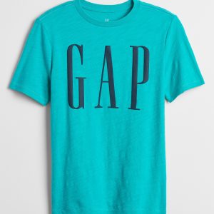 READSTOCK Kids Gap Logo T-Shirt - green mirage