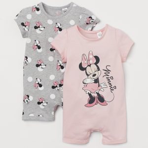 READYSTOCK H&M 2-pack cotton pyjamas - MINNIE