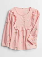 READYSTOCK Toddler Ruffle Top - Pink Floral