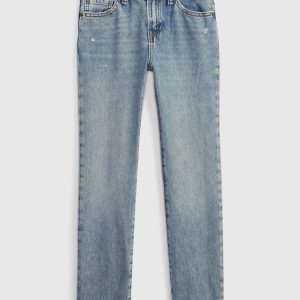 READYSTOCK Kids '90s Original Straight Jeans (SLIM) - Light Destroy
