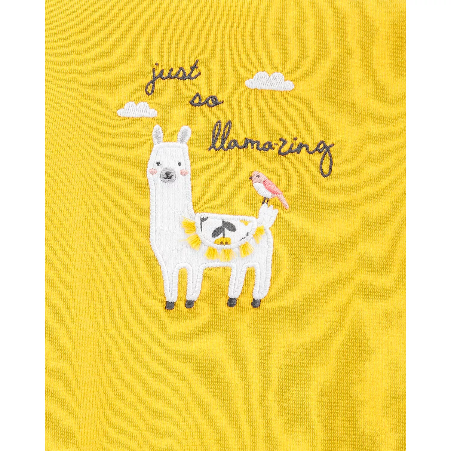 READYSTOCK 2-Piece Llama Bodysuit Pant Set - Gold - Image 2