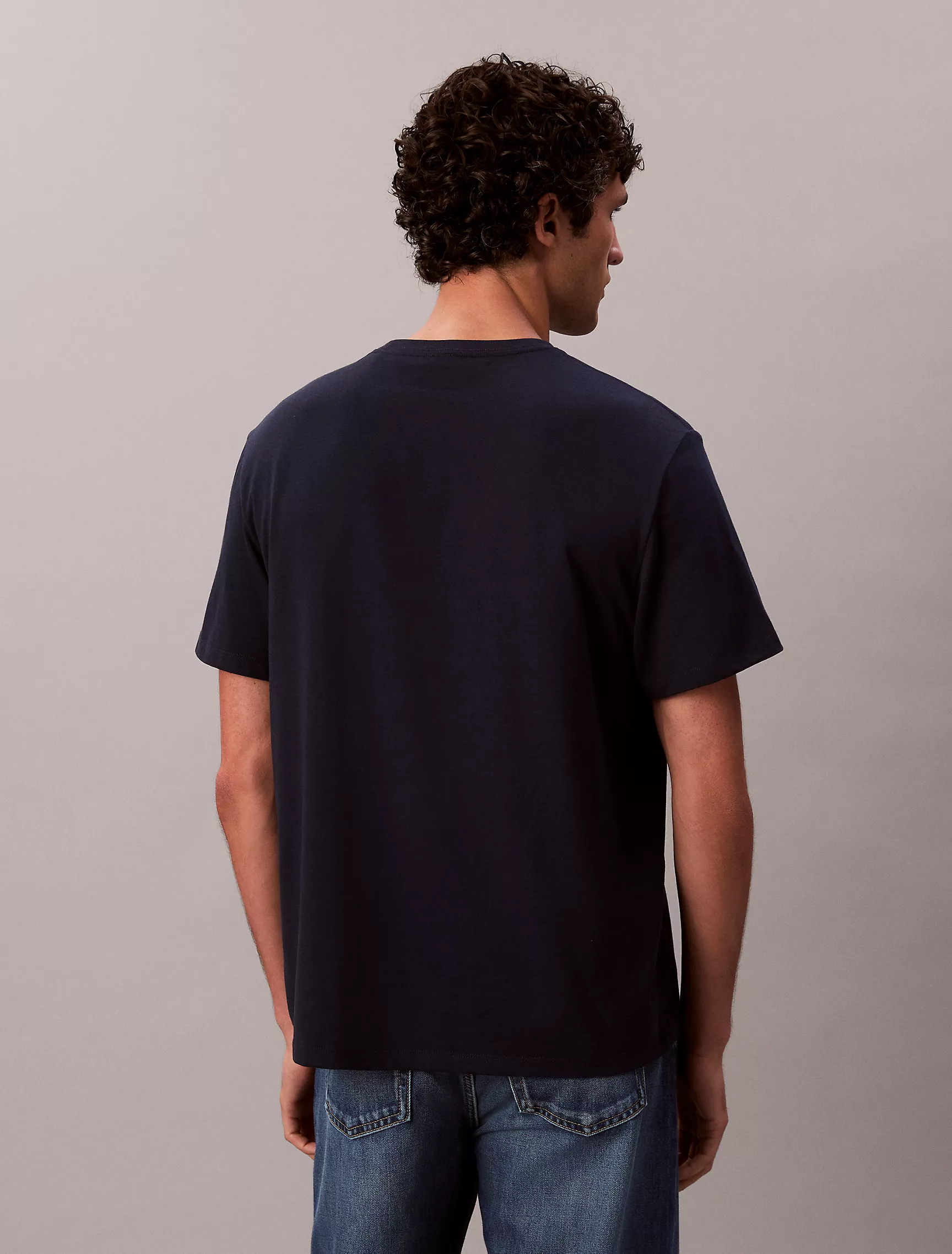 Monologo Tee-Dark Sapphire - Image 4