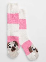 READYSTOCK Women Gap Cozy Socks - Dog