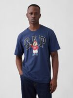 Everyday Soft Relaxed Graphic T-Shirt-Vintage Navy