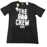 C13-04-0367-TCP Tee kids Black The Boo Crew