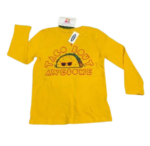 C12-06-0316-005T OLDNAVY LONG SLEEVE T-SHIRT YELLOW