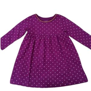 C12-02-0167 OldNavy Polkadot Dress purple