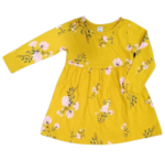 C12-02-0151-1824 OldNavy Floral Dress Yellow