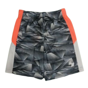 C13-04-0638-004T Boys Mix and Match Print Side Stripe Performance Basketball Shorts