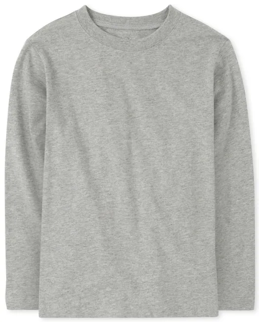 C13-07-0370-1012 TCP Boys Uniform Basic Layering Tee Smokeb10