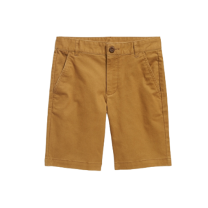 C12-07-0724-0012 Built-In Flex Straight Twill Shorts for Boys (At Knee)