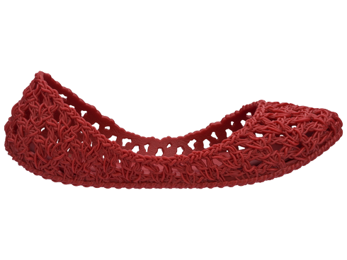 S09-08-0868-0013 GIRLS MEL CAMPANA CROCHET RED - Image 2