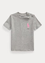 READYSTOCK Big Pony Cotton Jersey Tee-Andover Heather