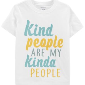 READYSTOCK Kind People Jersey Tee - White
