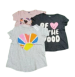 C12-06-0292 tee 3 pack - gray/pink/black