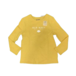 C12-04-0315 T-SHIRT LONG-SLEEVE - YELLOW