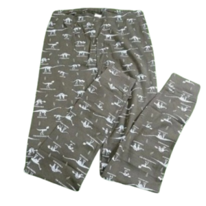 C13-07-0371 PANT - DINO GREEN