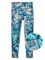 C06-08-0390-000L Kids GapFit Graphic Leggings - BUTTERFLY BLUE