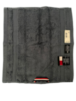 READYSTOCK Tommy Hilfiger Women's Signature Solid Washcloth - Vintage Indigo