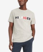 READYSTOCK Tommy Hilfiger Men's American Logo Short Sleeve T-Shirt