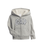 C06-06-0703-0004 Gap Logo Sherpa-Lined Zip Hoodie