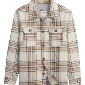 C06-07-0805-000S Kids Plaid Shacket