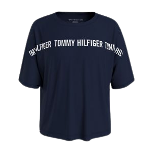 READYSTOCK KIDS' LOGO TAPE T-SHIRT GIRLS - Blue #71J2207