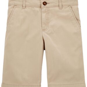READYSTOCK Toddler Flat - front short - khaki