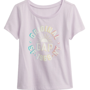 C06-05-1078 babyGap Graphic T-Shirt - Purple Lilac