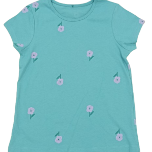 C47-08-1122-67YR Bright Patterned T-Shirts - Flower