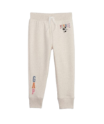C12-04-1125-002T babyGap | Disney Minnie Mouse Pull-On Joggers - Cream And Beige