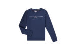READYSTOCK KIDS' EMBROIDERED TOMMY LOGO SWEATSHIRT GIRLS - Cobalt Sapphire #71J1069