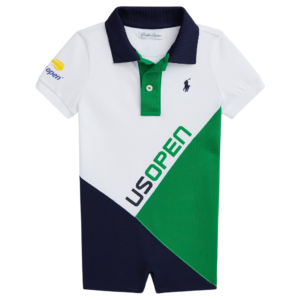 READYSTOCK US Open Performance Mesh Polo Shortall - Ceramic White Multi