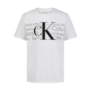 READYSTOCK Boys Layered Monogram Logo Graphic Crewneck T-Shirt - White