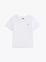 Babies' Flag Logo T-Shirt-Optic White TH