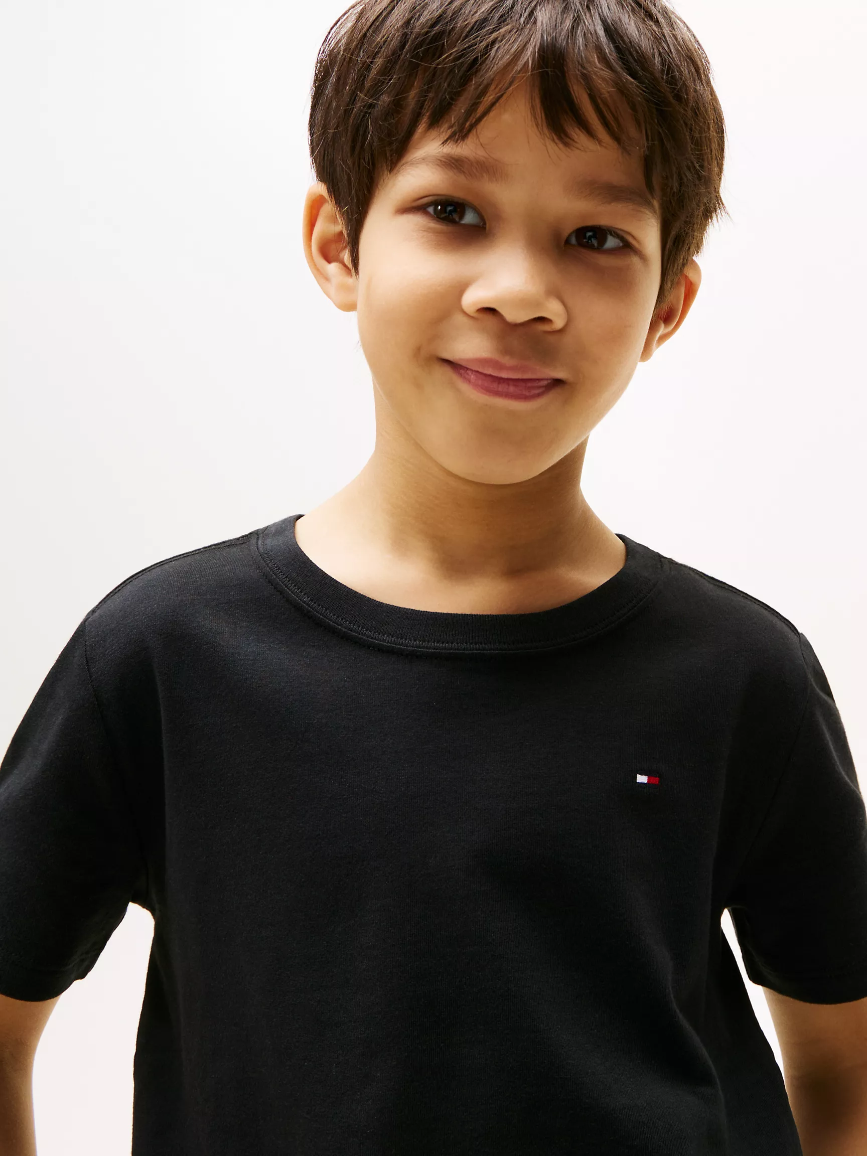 Kids' Everyday Crewneck T-Shirt-Black - Image 3