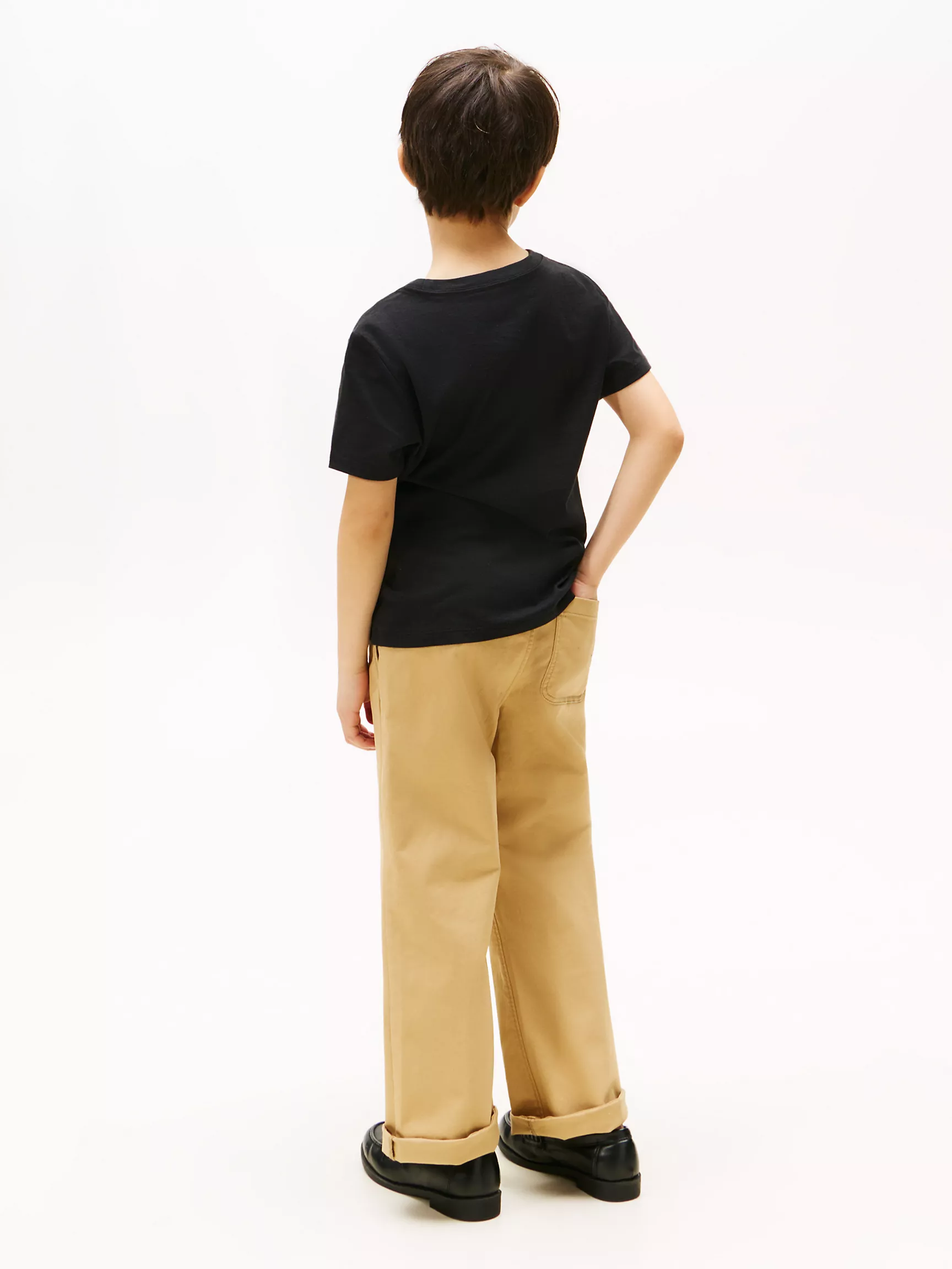 Kids' Everyday Crewneck T-Shirt-Black - Image 2